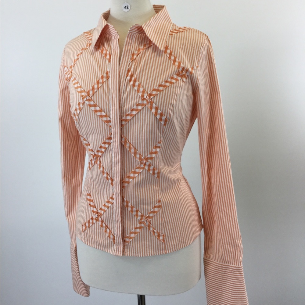 Etcetera Designer Button Down Top (B-42) - image 2